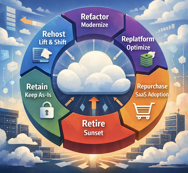 Cloud Primitives–Based Migration Strategies: The 6Rs Framework Explained